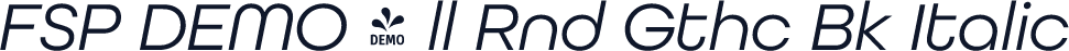 FSP DEMO - ll Rnd Gthc Bk Italic