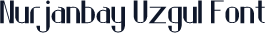 Nurjanbay Uzgul Font