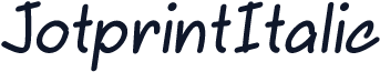 JotprintItalic