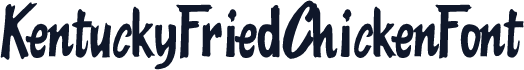 KentuckyFriedChickenFont