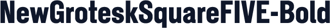 NewGroteskSquareFIVE-Bold