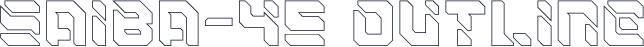 SAIBA-45 Outline