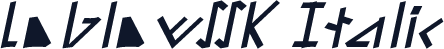 LoblowSSK Italic
