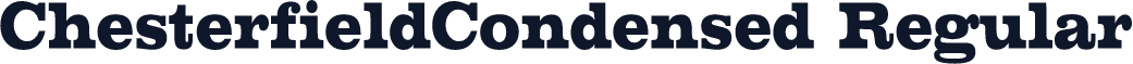 ChesterfieldCondensed Regular