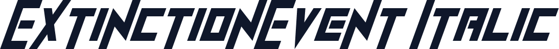 ExtinctionEvent Italic