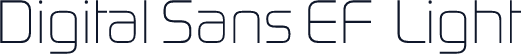 Digital Sans EF  Light