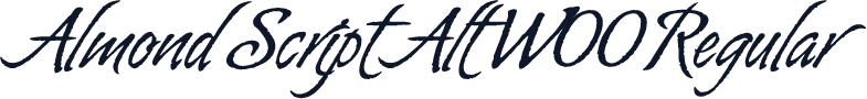 Almond Script Alt W00 Regular