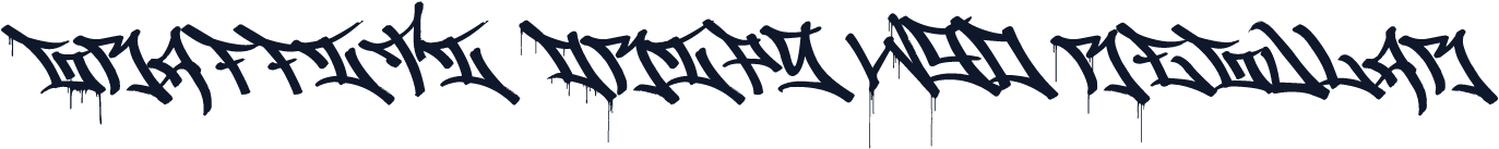 Graffiti Drips W90 Regular