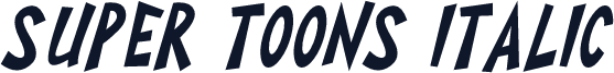 Super Toons Italic