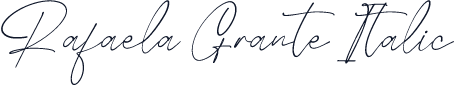 Rafaela Grante Italic