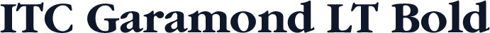 ITC Garamond LT Bold