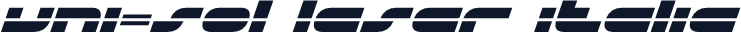 uni-sol laser italic