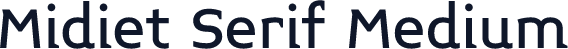 Midiet Serif Medium