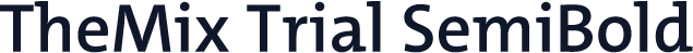TheMix Trial SemiBold