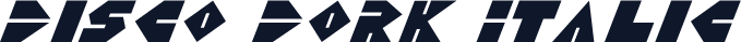 Disco Dork Italic