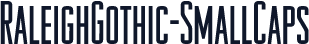 RaleighGothic-SmallCaps