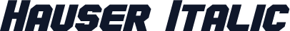 Hauser Italic