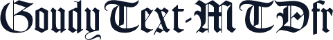 GoudyText-MTDfr