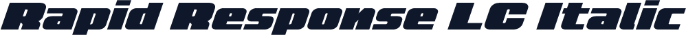 Rapid Response LC Italic
