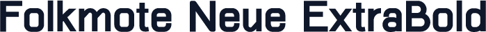 Folkmote Neue ExtraBold