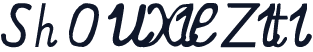 shouxieziti