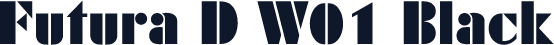 Futura D W01 Black