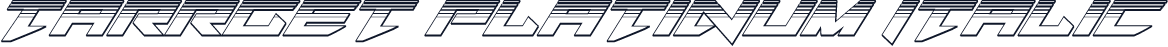Tarrget Platinum Italic