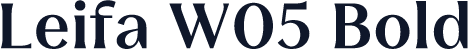 Leifa W05 Bold