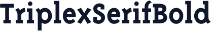 TriplexSerifBold