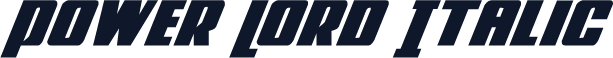 Power Lord Italic