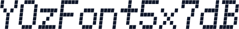 YOzFont5x7dB