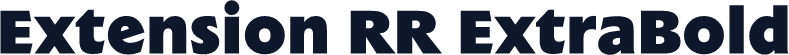 Extension RR ExtraBold