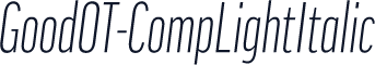 GoodOT-CompLightItalic
