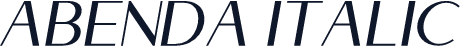 Abenda Italic