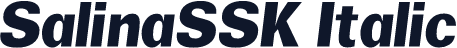 SalinaSSK Italic