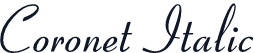 Coronet Italic
