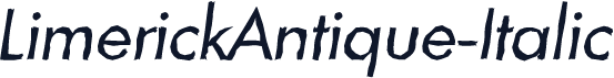LimerickAntique-Italic