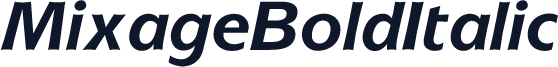 MixageBoldItalic