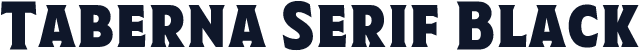 Taberna Serif Black