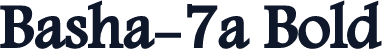 Basha-7a Bold