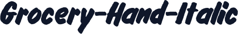 Grocery-Hand-Italic