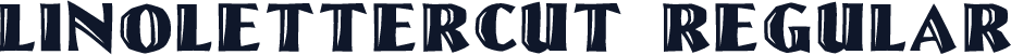 LinoLetterCut Regular