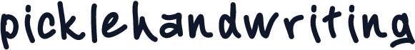 picklehandwriting