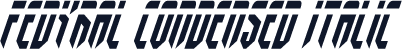 Fedyral Condensed Italic