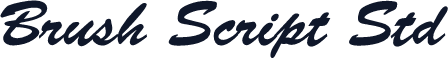 Brush Script Std