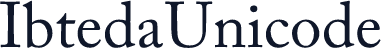 Ibteda Unicode