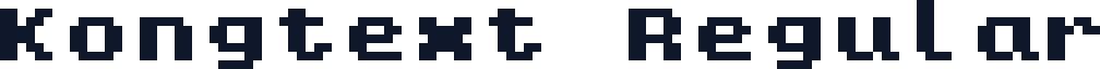 Kongtext Regular
