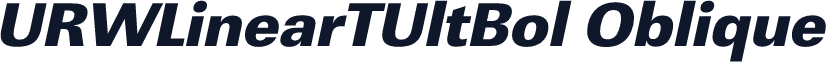 URWLinearTUltBol Oblique