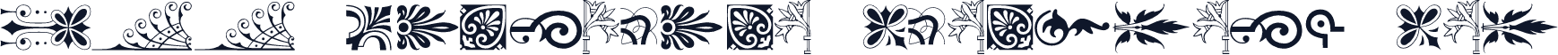 P22 Victorian Ornaments One
