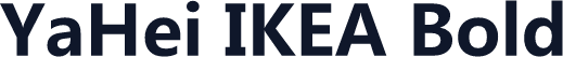 YaHei IKEA Bold